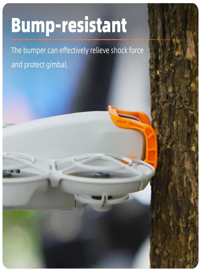 LIBOQIAO Quick-release Gimbal Bumper for DJI NEO, Anti-Collision Full Protection Camera Lens Protector Compatible with DJI Neo Accessories (ORANGE) - Image 3